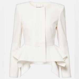 NWOT ROLAND MOURET crêpe jacket